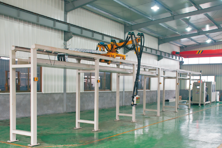 H-típusú habzó befecskendező gép gyártósor H-típusú habzó befecskendező gép gyártósor